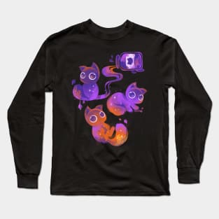 Magic candy cats! Long Sleeve T-Shirt